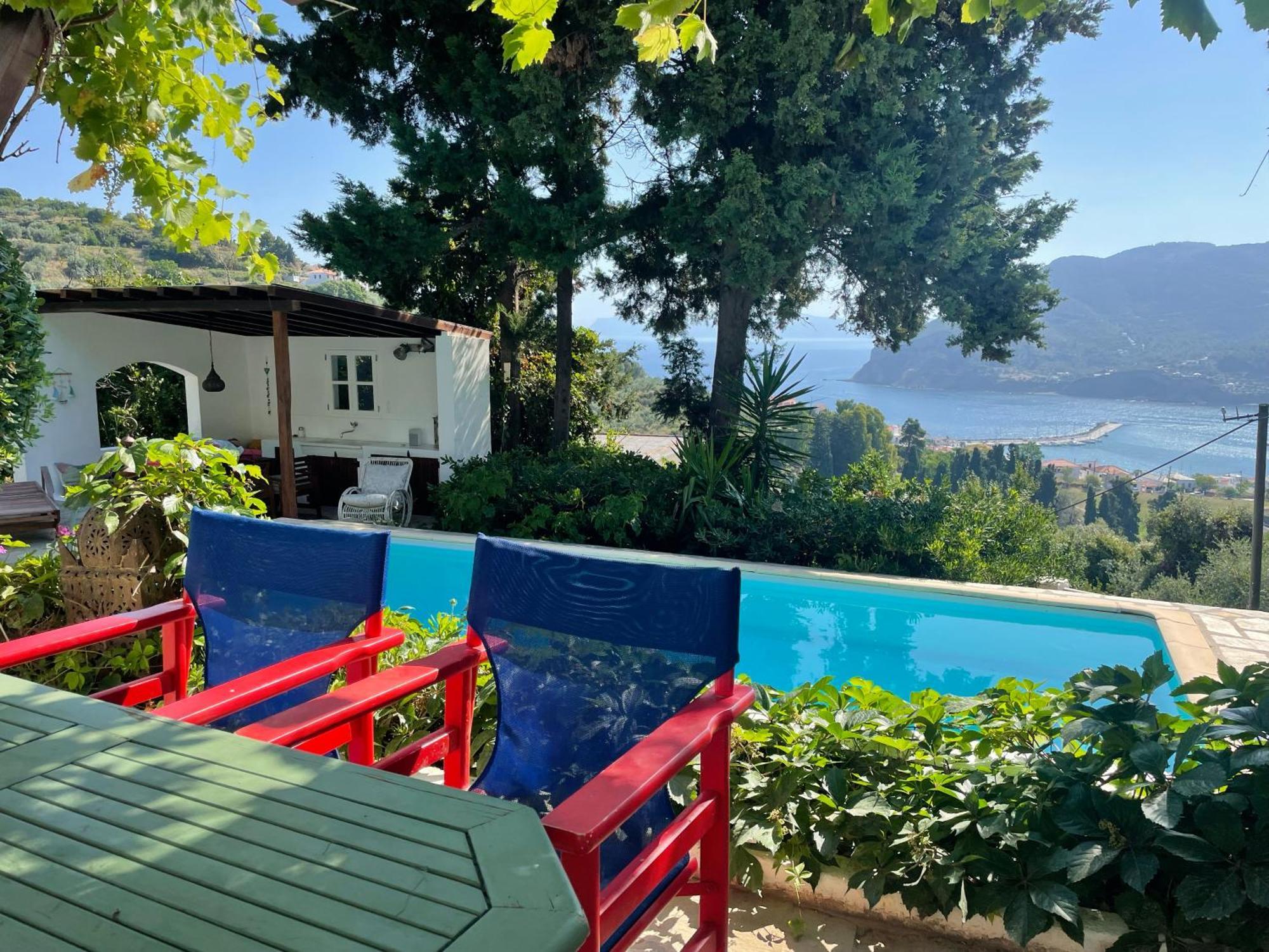 Romantic Lemonia Cottage Skopelos Town Exterior foto