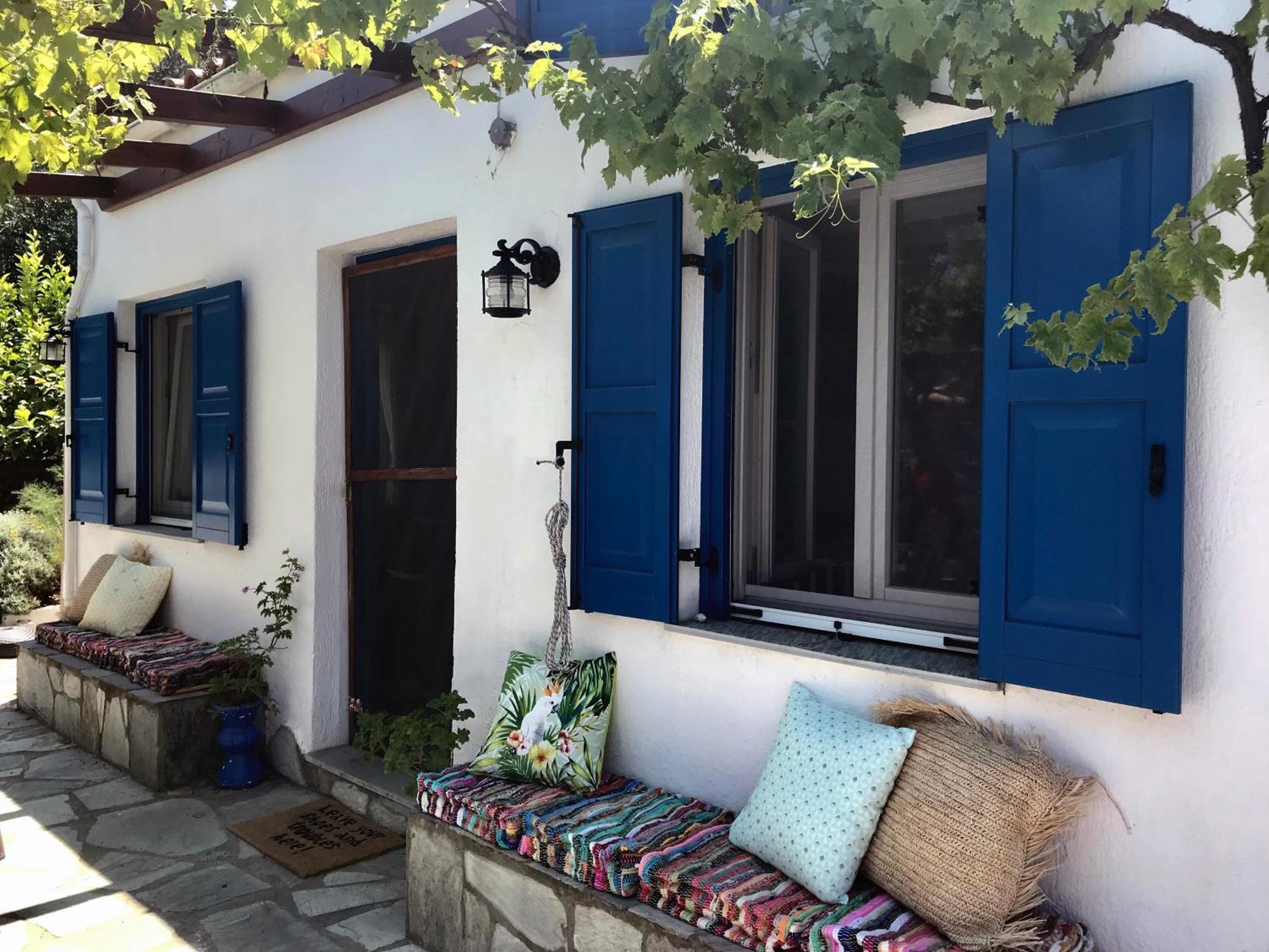 Romantic Lemonia Cottage Skopelos Town Exterior foto